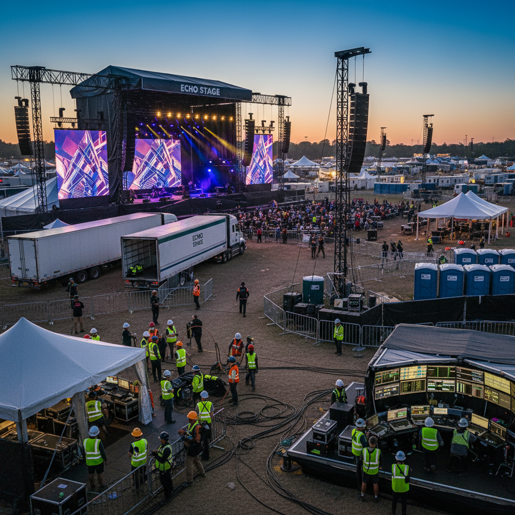 פריסת תאורה לאירוע בטבע: מה חייבים לדעת לפני שמתחילים
